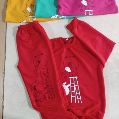 ست بلوز شلوار بچه گانه فروش عمده پوشاک