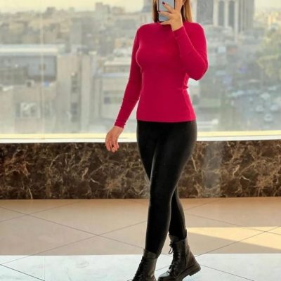 بلوز دورس یقه گرد آستين بلند  فروش عمده پوشاک
