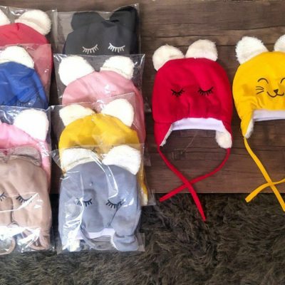 بچگانه # کلاه داخل خز بره ای 🔴 کد ۱۹۹/۰۶۸۱ 8️⃣1️⃣0️⃣ فروش عمده پوشاک