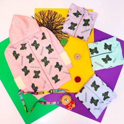 سوشرت دخترانه خرسی فروش عمده پوشاک