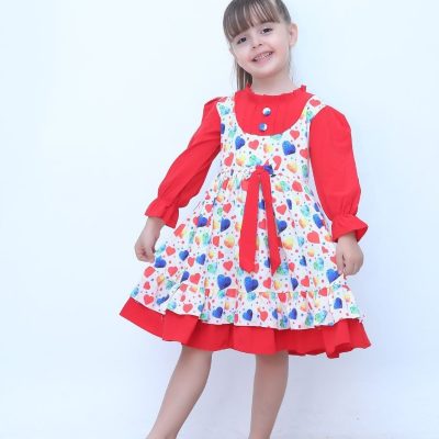 سارافون سارافون گلدار فروش عمده پوشاک