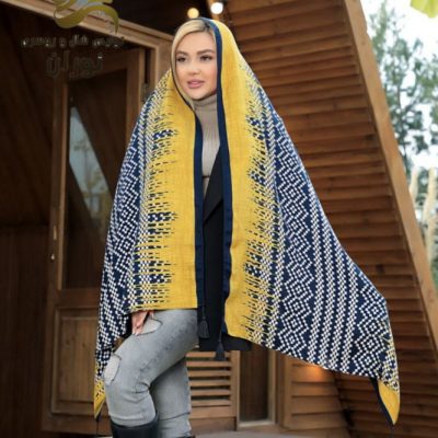 شال نخی پاییزه منگوله دار اعلاء فروش عمده پوشاک