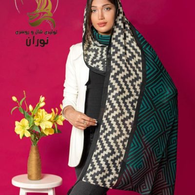 شال نخی پاییزه منگوله دار اعلاء فروش عمده پوشاک