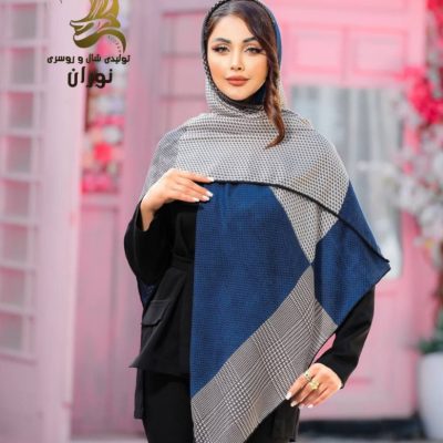 روسری نخی پاییزه دست دوز اعلاء فروش عمده پوشاک