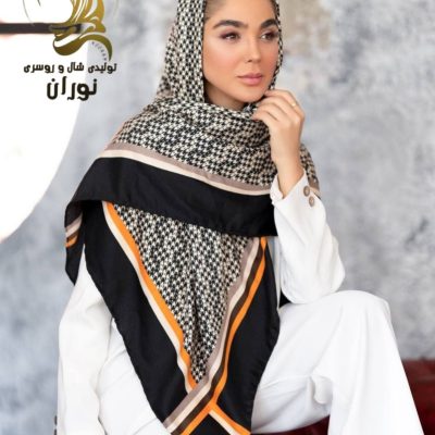 روسری نخی پاییزه دست دوز اعلاء فروش عمده پوشاک
