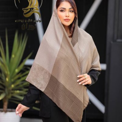 روسری نخی پاییزه دست دوز اعلاء فروش عمده پوشاک