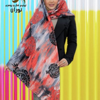 روسری نخی یلدایی منگوله دار اعلاء فروش عمده پوشاک