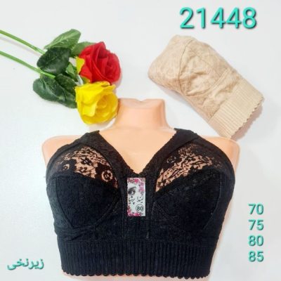 ⚜️سوتین تمام تور زیرنخی کش پهن⚜️ کد21448 فروش عمده پوشاک
