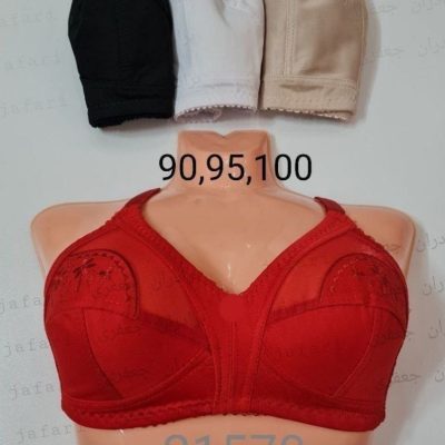 ⚜️سوتین گلدوزی باریک زیربافت سایز بزرگ⚜️ کد21570 فروش عمده پوشاک