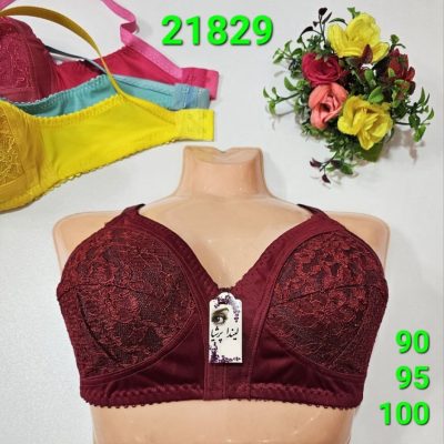 ⚜️سوتین دورپرلون باریک زیربافت⚜️ کدb_21829 فروش عمده پوشاک