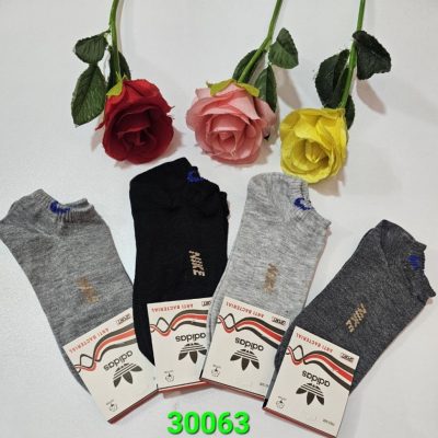 ⚜️جوراب نخی مچی مردانه⚜️ کد30063 فروش عمده پوشاک