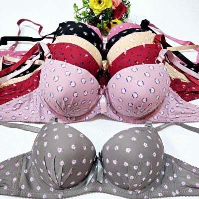 ⚜️سوتین اسفنجی جکدار فنردار⚜️ کد21547 فروش عمده پوشاک