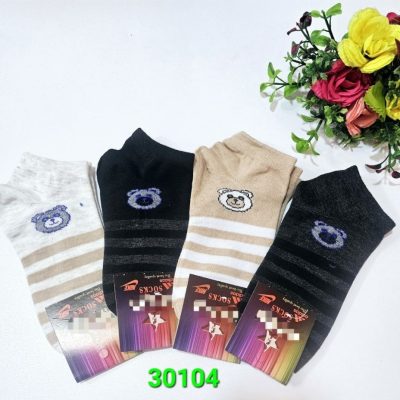 ⚜️جوراب نخی مچی زنانه⚜️ کد30104 فروش عمده پوشاک