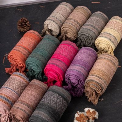 شال کنفی سنگشور وارداتی فروش عمده پوشاک
