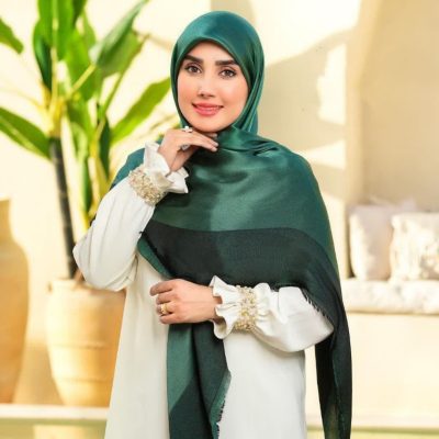 روسری بامبو ریشه سوزنی فروش عمده پوشاک