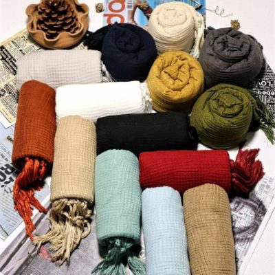 شال پلیسه ریشه سرخپوستی فروش عمده پوشاک
