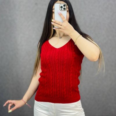 ❤️ویترین یلدا❤️ 🔥تاپ-بافت-مارپیچی-یلدا🔥 کد8252 فروش عمده پوشاک
