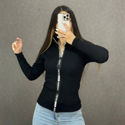 ????بلوز-فانریپ-تمام-زیپ???? کد588 فروش عمده پوشاک