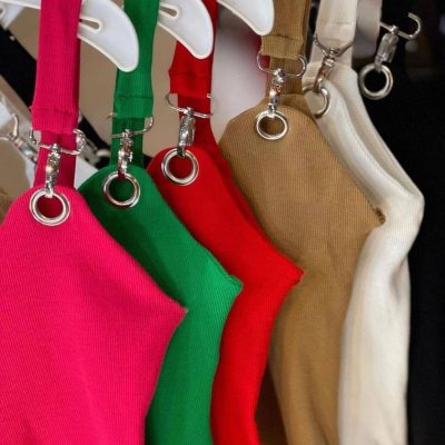 کراپ سگک دار فروش عمده پوشاک