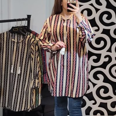 تونیک منگوله دار فروش عمده پوشاک