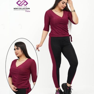 بلوز چپ و راستی و ساپورت  فروش عمده پوشاک