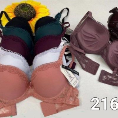 ⚜️سوتین اسفنجی قلاب بافی فنردار اعلاء⚜️ کد21690 فروش عمده پوشاک