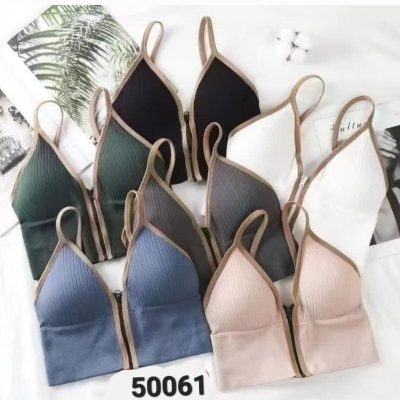 ⚜️نیم تنه نخی کبریتی زیپدار⚜️ کد50061 فروش عمده پوشاک