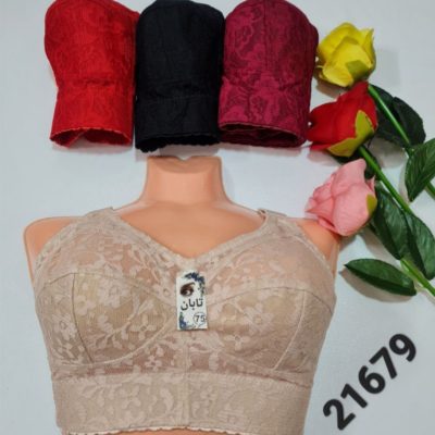 ⚜️سوتین توری کش مخفی زنانه اعلاء⚜️ کد21679 فروش عمده پوشاک