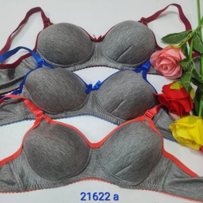 ⚜️سوتین اسفنجی ملانژ⚜️ کدa_21622 فروش عمده پوشاک