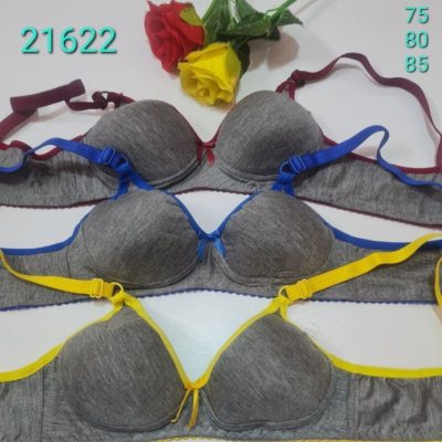 ⚜️سوتین اسفنجی ملانژ⚜️ کدb_21622 فروش عمده پوشاک