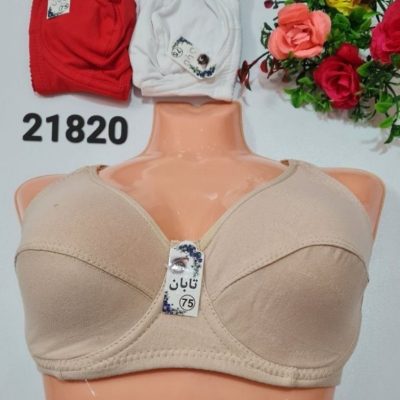 ⚜️سوتین نخی لاکرا فنردار⚜️ کدa_21820 فروش عمده پوشاک