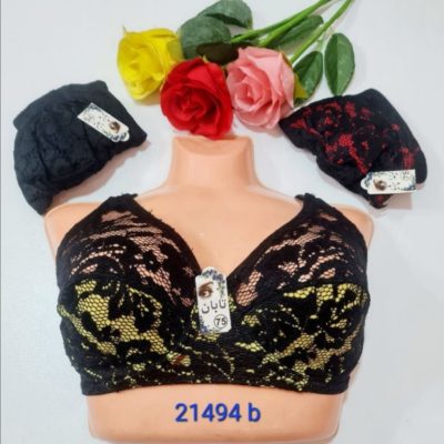 ⚜️سوتین دانتل زیرنخ فنردار⚜️ کدa_21494 ❌طرح حمایت ویژه❌ فروش عمده پوشاک