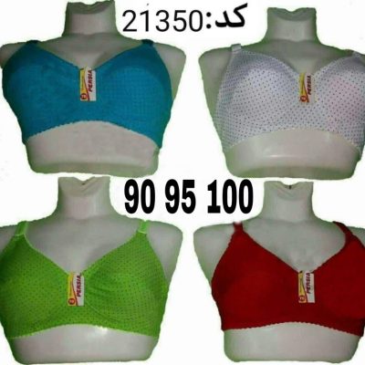 ⚜️سوتین نخی رستمی خالدار⚜️ کد21350 فروش عمده پوشاک