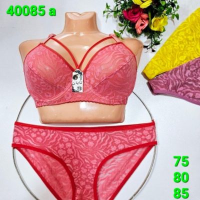 ⚜️ست تور دانتل هارنسی فنردار⚜️ کدa_40085 فروش عمده پوشاک