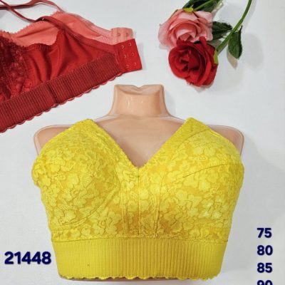 ⚜️سوتین تمام تور زیرنخی کش پهن⚜️ کدb_21448 فروش عمده پوشاک