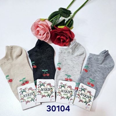 ⚜️جوراب نخی مچی زنانه⚜️ کد30104 فروش عمده پوشاک