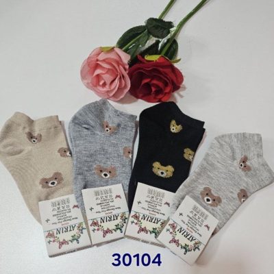 ⚜️جوراب نخی مچی زنانه⚜️ کد30104 فروش عمده پوشاک
