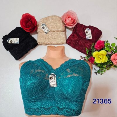 ⚜️سوتین دانتل کش مخفی اعلاء⚜️ کد21635 فروش عمده پوشاک