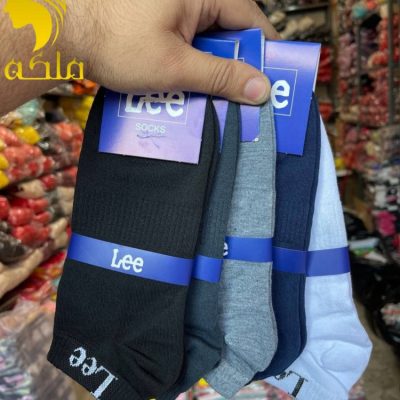 جوراب مچی نخ پنبه پنجه گیری روسو مردانه  فروش عمده پوشاک