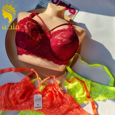 سوتین دانتل زیرنخ فنردار هارنس دار اعلاء فروش عمده پوشاک