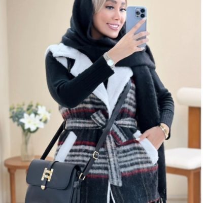 وست ترکیبی کمردار فروش عمده پوشاک