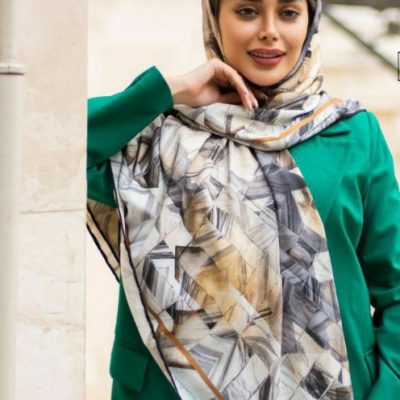 روسری نخی دور دوز  فروش عمده پوشاک