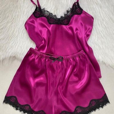 لباس خواب ساتن  فروش عمده پوشاک