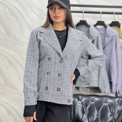 کت یقه انگلیسی  فروش عمده پوشاک
