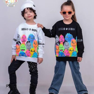 بلوز تک لش طرح کارتونی  فروش عمده پوشاک