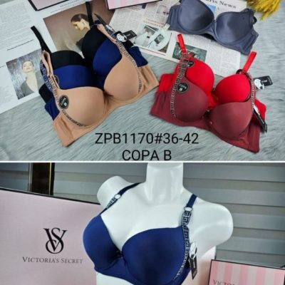 ⚜️سوتین اسفنجی فنردار اعلاء⚜️ کد21835 فروش عمده پوشاک