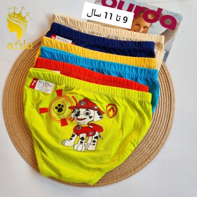 شورت اسلیپ نخ پنبه پسرانه درجه یک  فروش عمده پوشاک