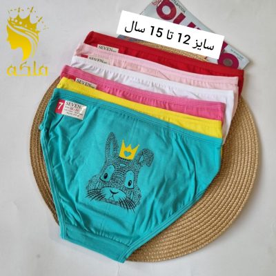 شورت اسلیپ نخ پنبه دخترانه درجه یک  فروش عمده پوشاک