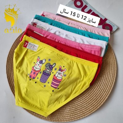 شورت اسلیپ نخ پنبه دخترانه درجه یک  فروش عمده پوشاک