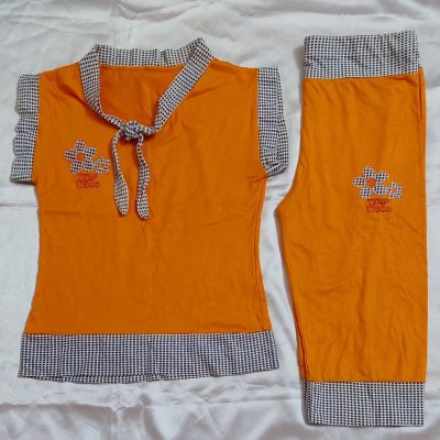 تاپ وشلوارک دخترانه پخش عمده پوشاک